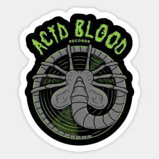 Acid Blood Records Sticker